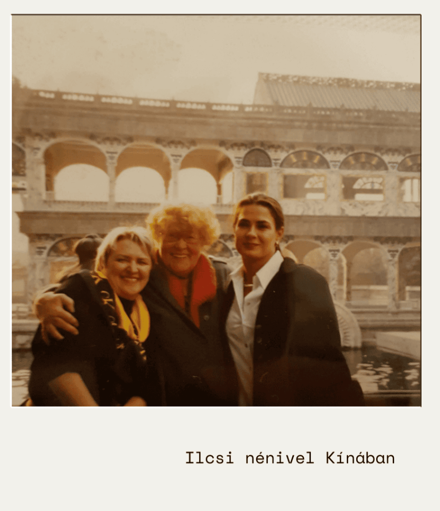 Ilcsi nénivel Kínában